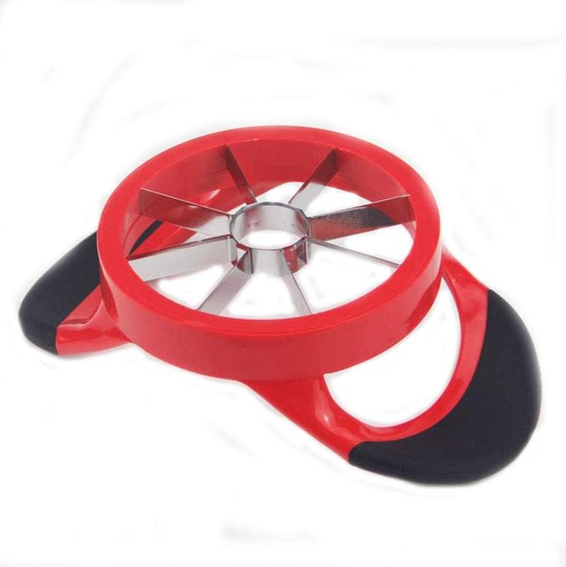Apple Fruit Cutter, Apple Corer Slicer Divider Wedger Tool Slicer for Apples, Pears, Fruits, Ergonomic Handle, Easy Grip, Sharp Blade Kitchen Stainless Utensils Apple Slicer Lightweight 1