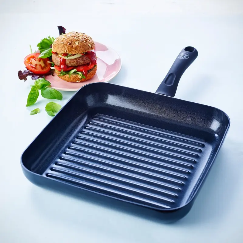 Greenchef 28Cm Griddle Pan Square Diamond Healthy Pfoa-Free Non-Stick (Open Box) 1