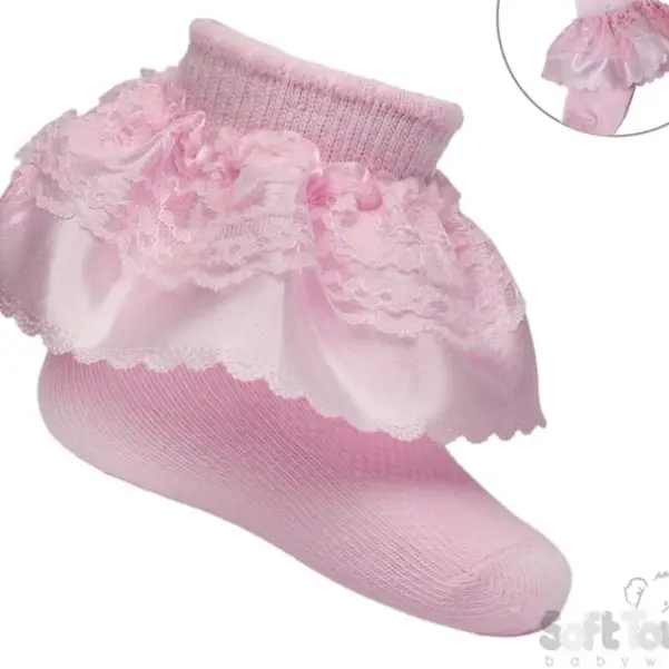 Infant lace socks