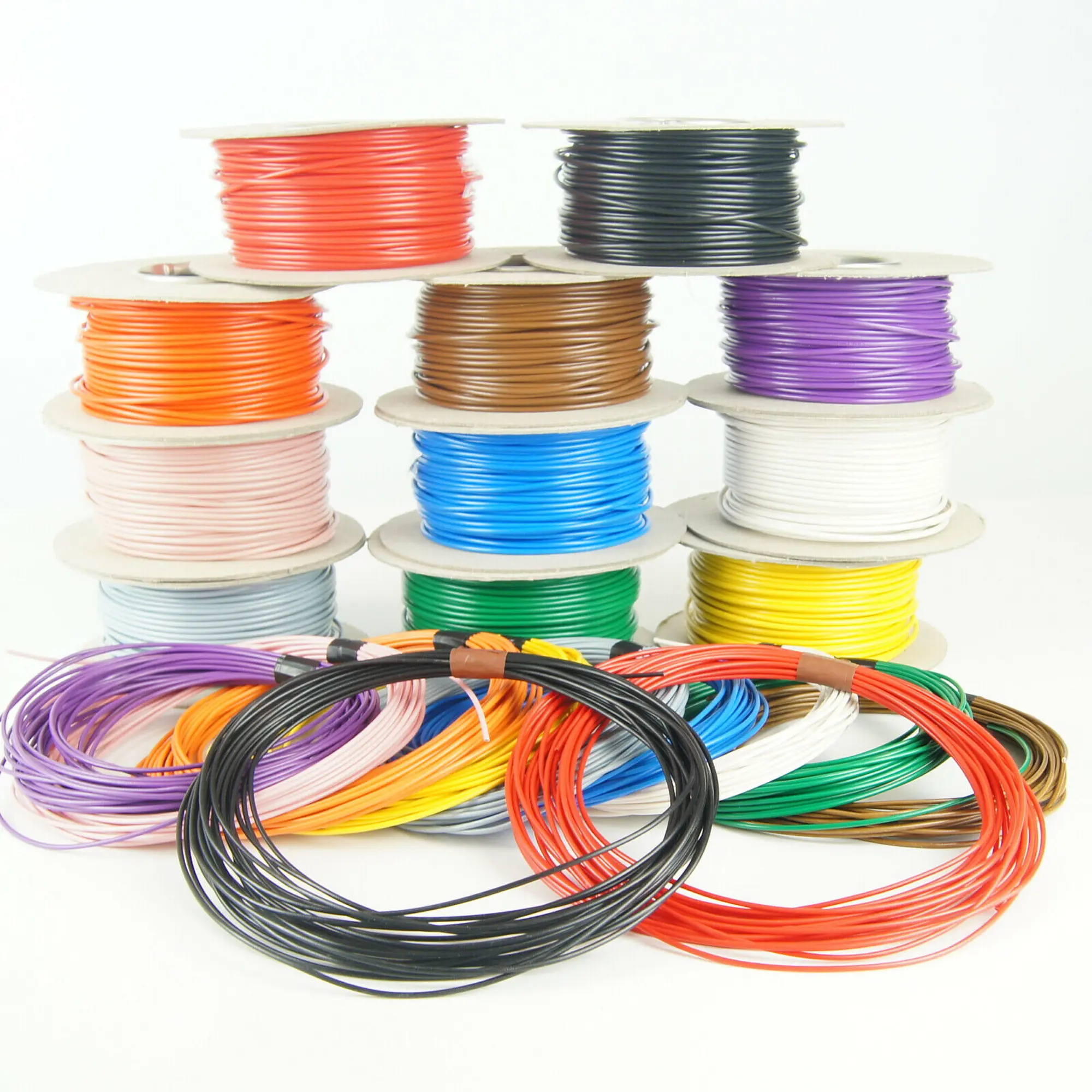 Single Core Cable 2.0mm² 25 AMP 12V 24V Thinwall Auto Car Boat Automotive Wire Stranded