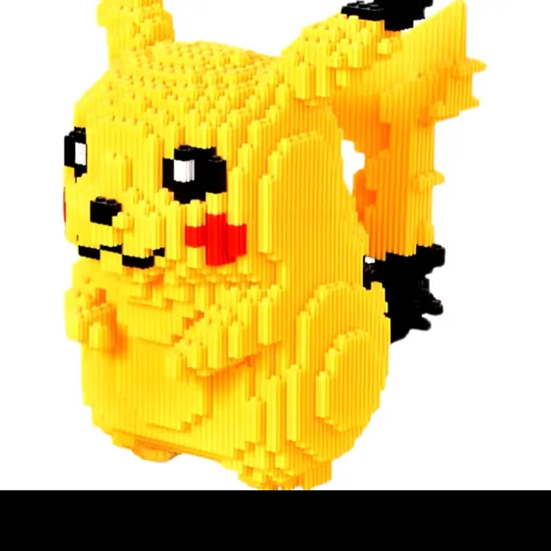 Pikachu Diamond Micro Building Blocks Games Model Mini Bricks Figure - 5210pcs 0