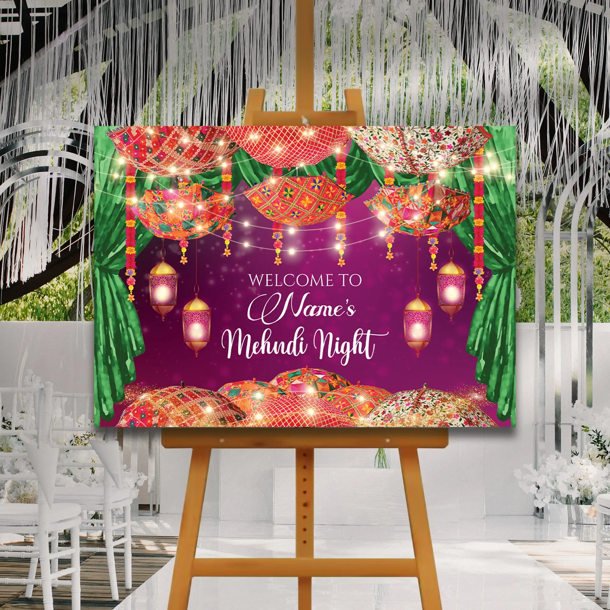 Mehndi Welcome Signs, Mehendi Signs, Umbrella Desi Decor, Mehndi Sign, Indian Decor Sign, Mendhi Umbrella, Henna Sign, Mehendi Welcome