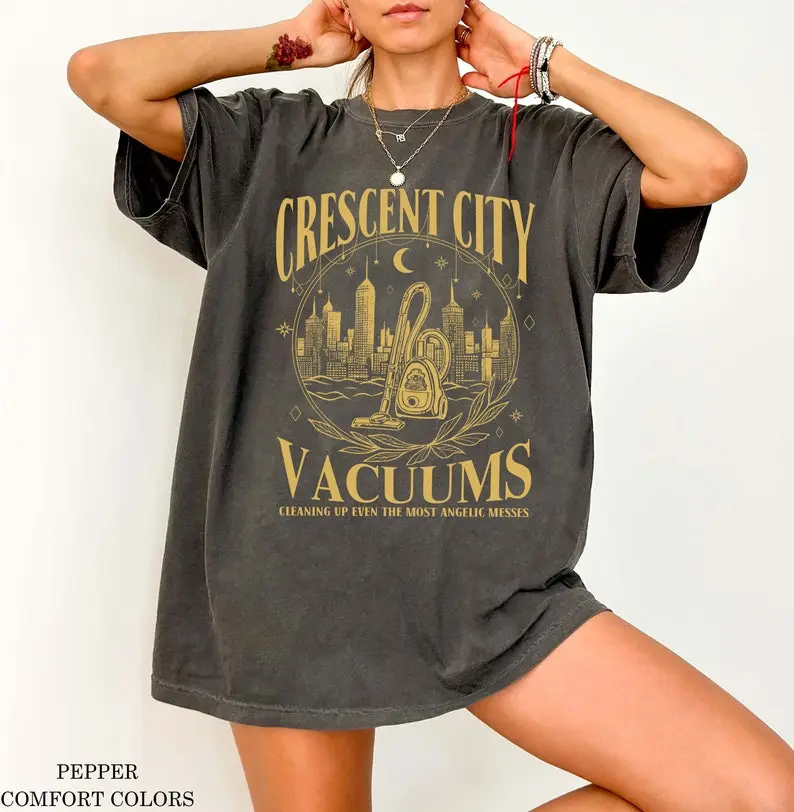 Crescent City Vacuums Shirt, Crescent City Otter Service Shirt, Bryce Quinlan Cleaning Service Shirt