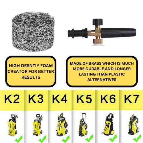 Product Introduction of 1L Snow Foam Lance Cannon Bottle for Karcher K2-K7 Car Pressure Washer Gun 9