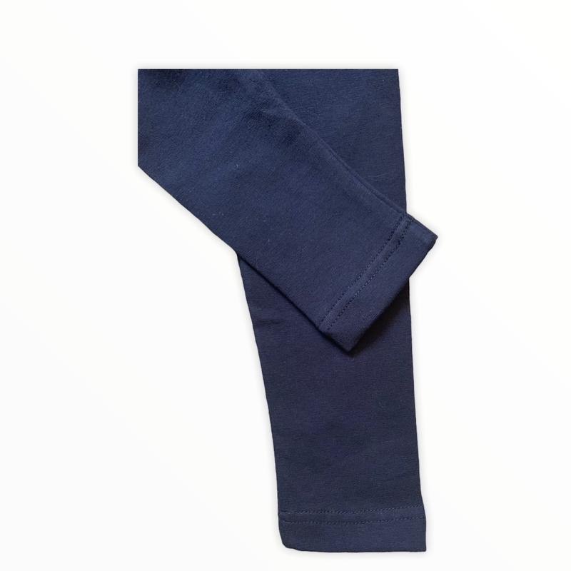 Children Leggings, Premium quality viral cotton elastic soft stretchable plain girls leggings black and navy colour Comfort Fabric Breathable Comfortable Fit Lightweight School Formal Basic Elegant Essential Bottom Style 6