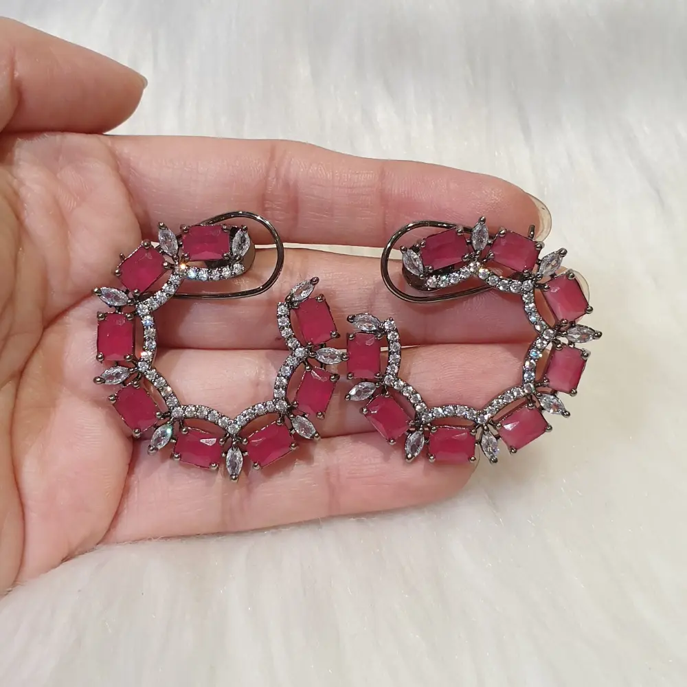 Ruby Earrings