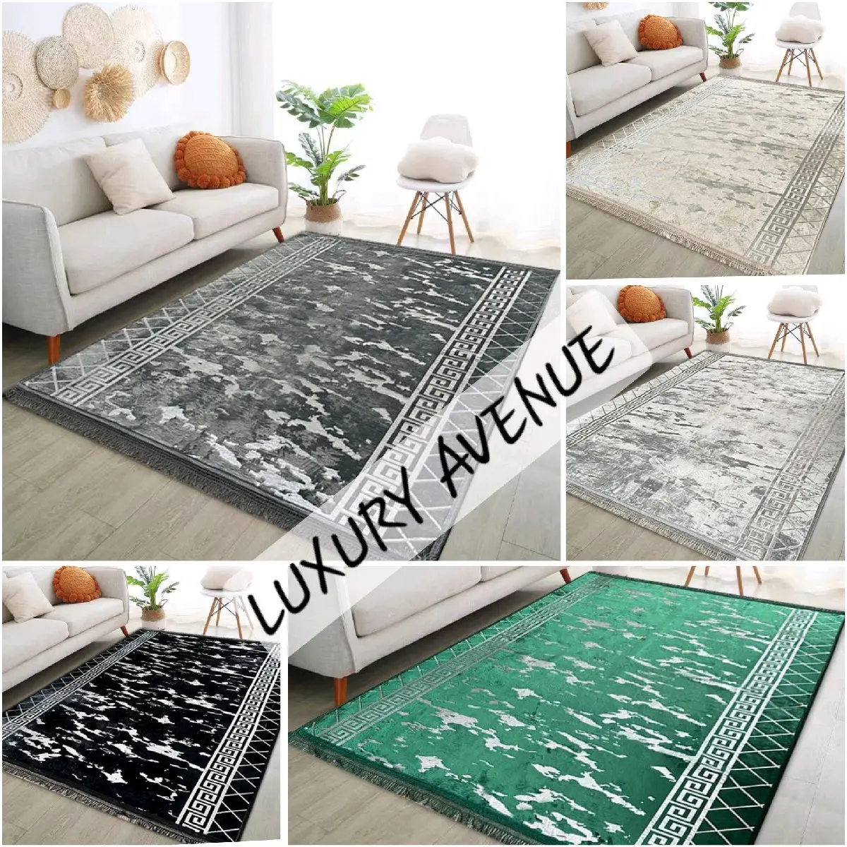 Greek Style Metallic Silver Stamp for Office and Home Use