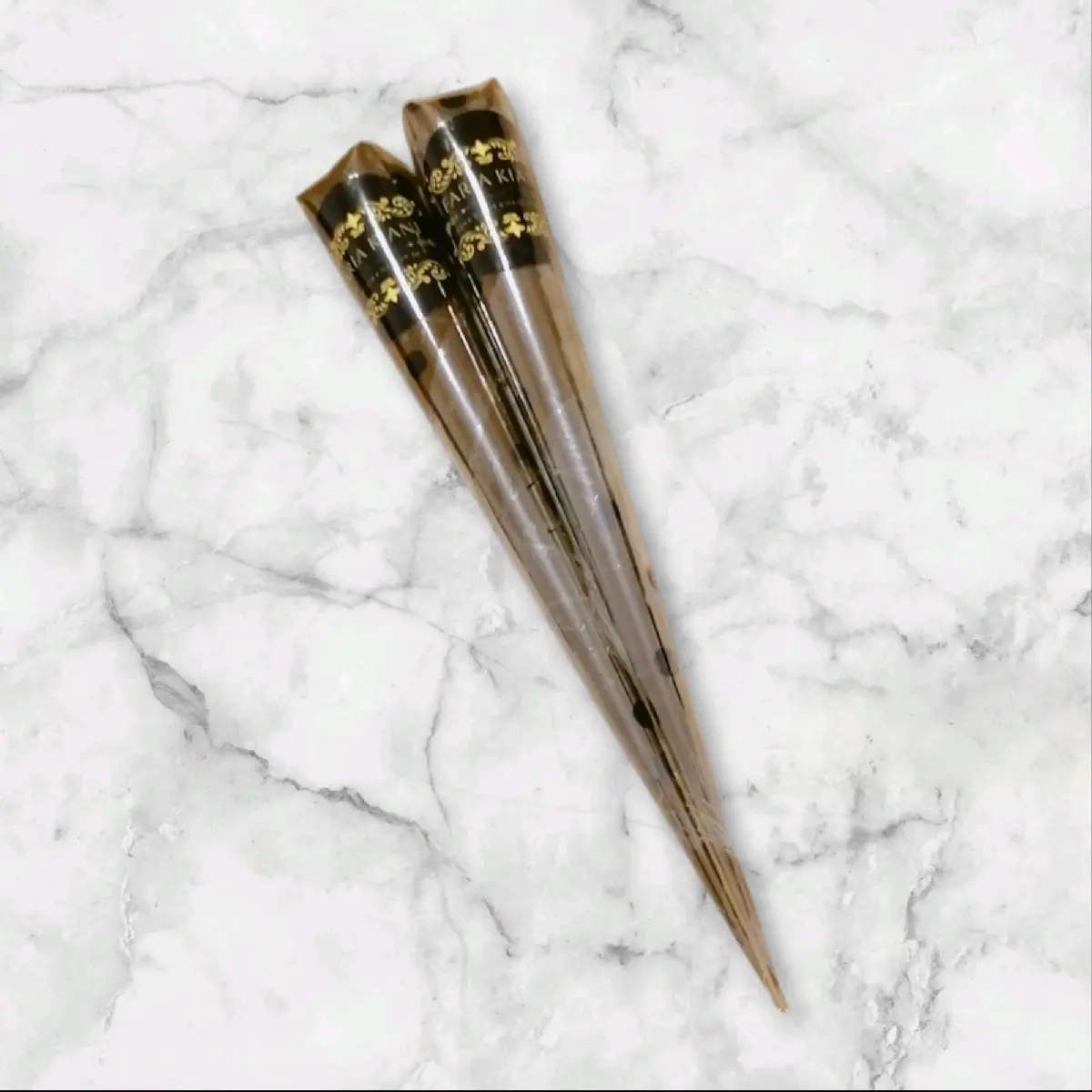 2 x 20g Natural mehndi cones, chemical free, dark stain long lasting