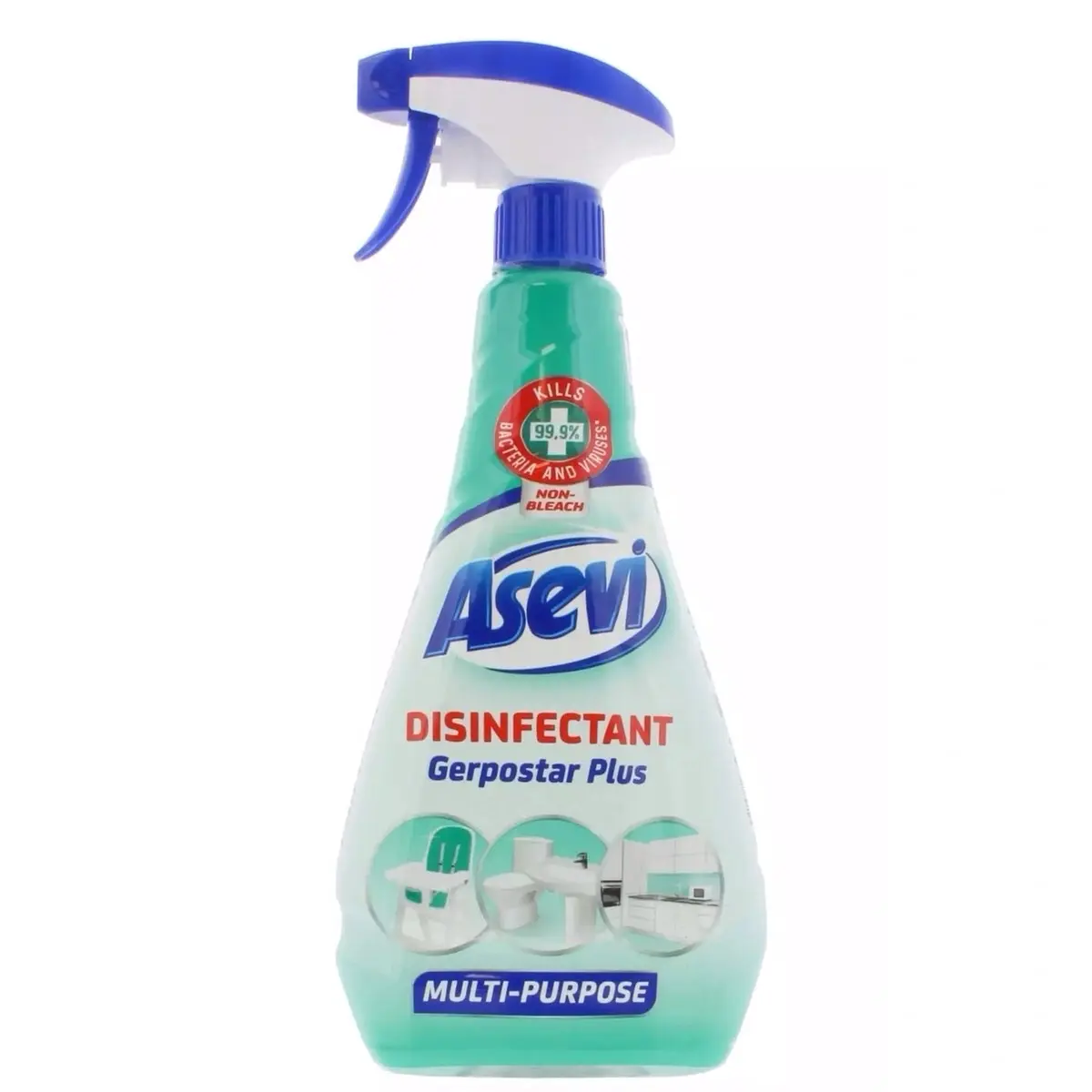 Asevi Multi-Purpose Disinfectant Spray 750ml Household Cleaning Scented