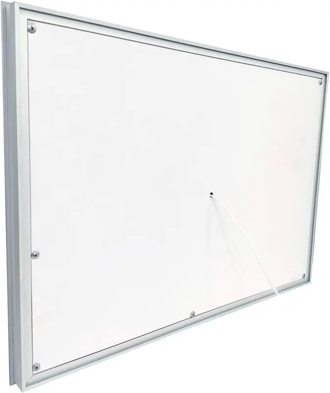 LED  Mirror with 3 Colors Dimmable Switch and Demister Pad, 500x700mm Wall Mounted Vanity Mirror led  mirror  wall mirrors 5