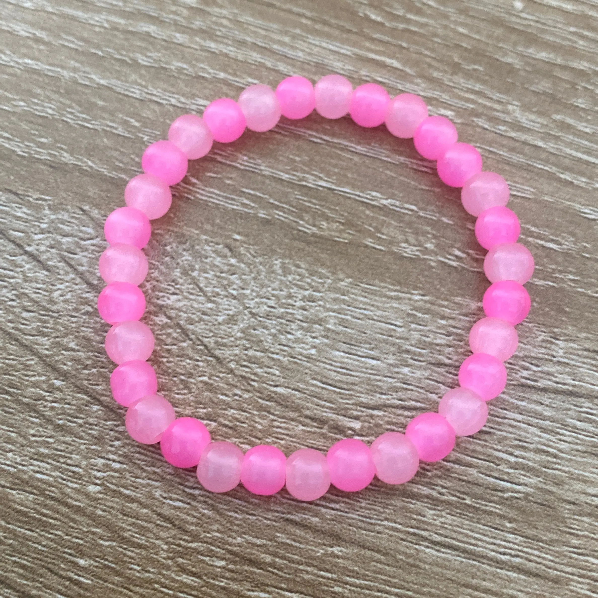 Pink bracelet