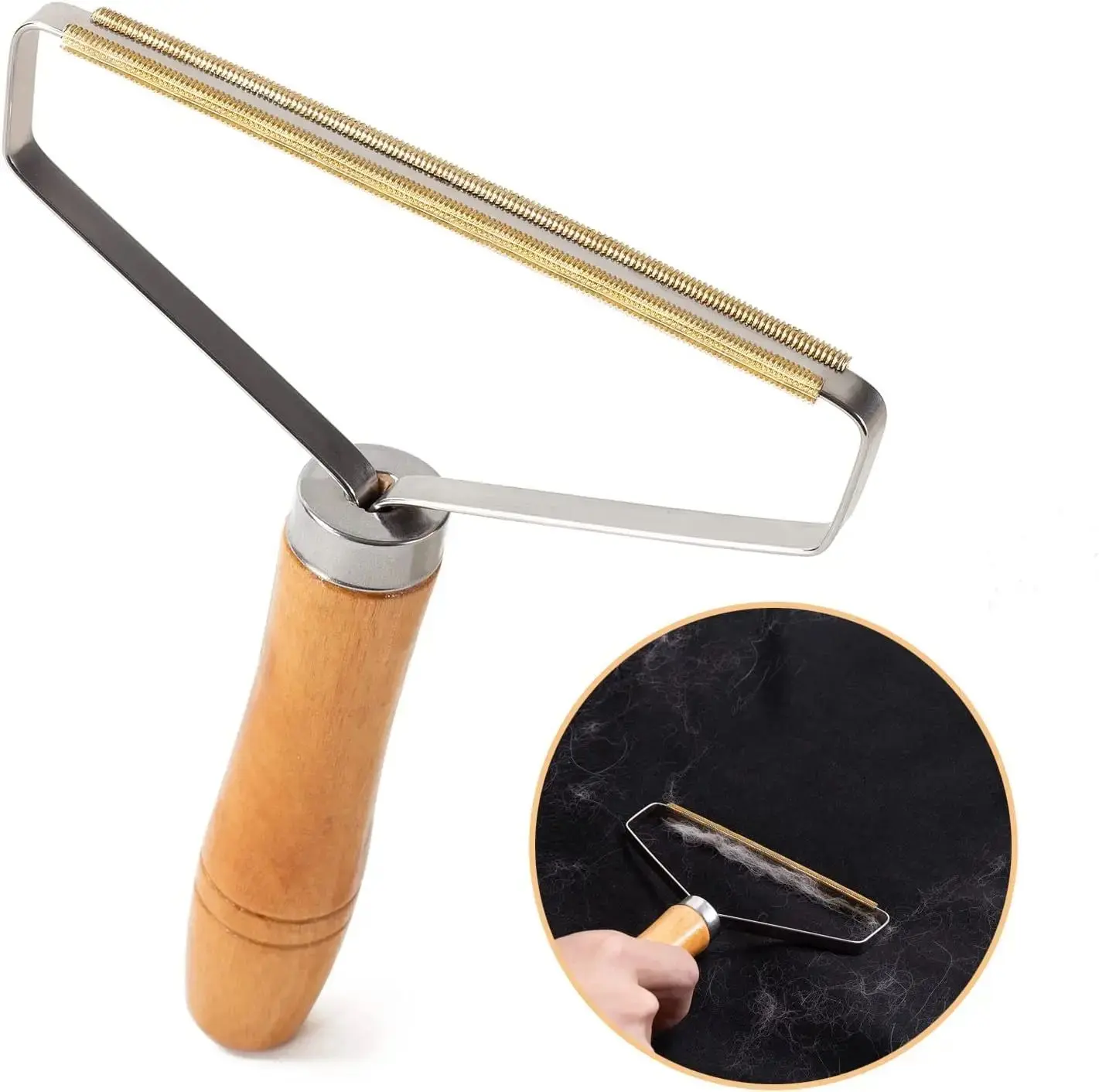 Portable Lint Remover, Pet Hair Remover, Manual Lint Removal Tool for Furniture