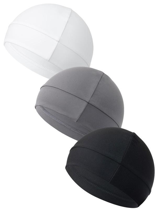 Product Introduction of Unisex Simple Style Plain Color Skull Caps, 1Count/3Counts Casual Sportive Breathable Beanie Hat for Outdoor Sports for Men & Women, Beanies Hats for Men 0