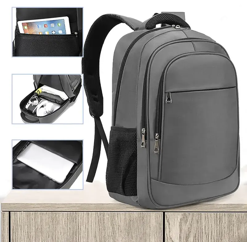 Carry On Backpack Ryanair Cabin Approved Flight Bag Travel Luggage Shoulder Bag black durable 5