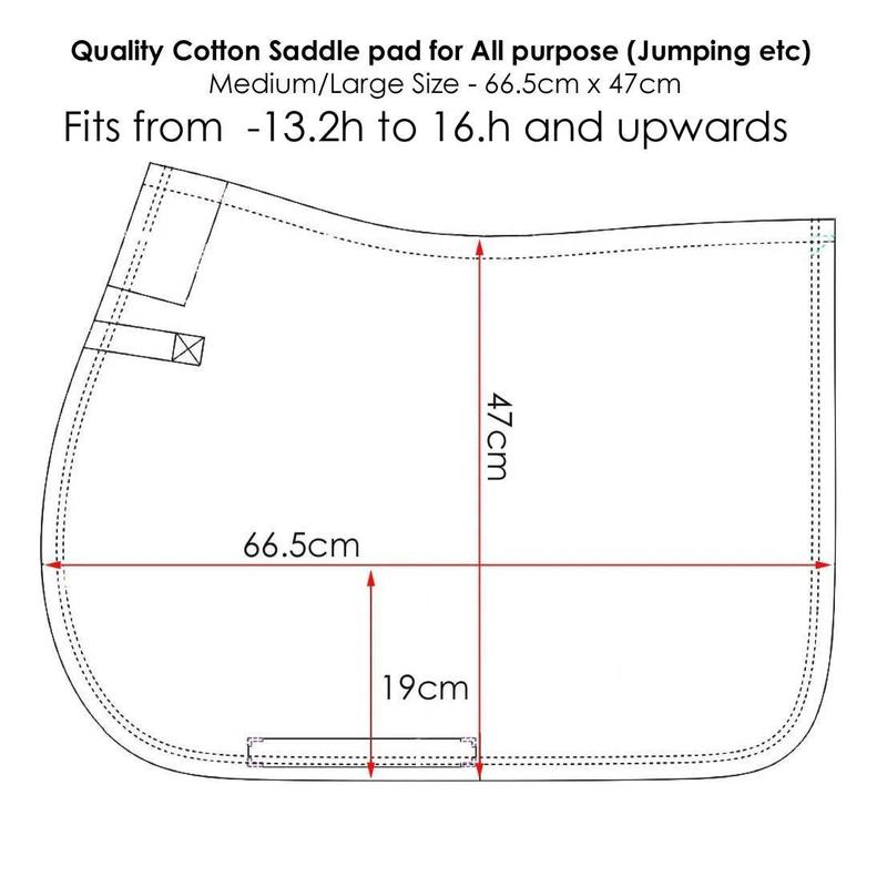 Saddle Pad - General Purpose - Black 3