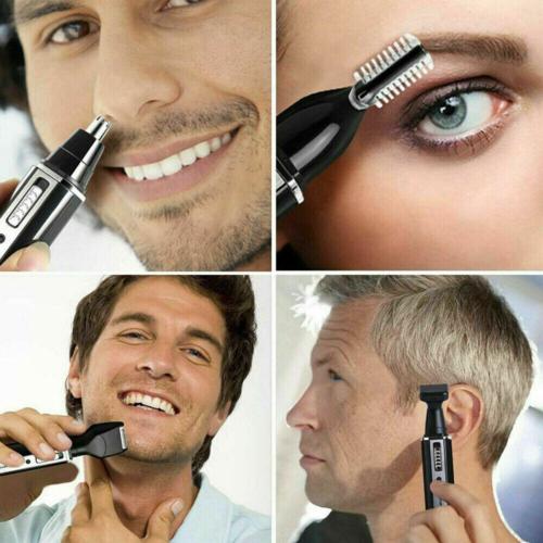 Product Introduction of Mens Rechargeable Hair Beard Eyebrow Ear Nose Shaver Trimmer Kit - 4 Functions - Comfort 8