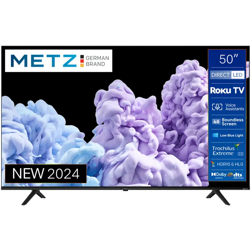Metz 50MRD6000 50 Inch DLED 4K UHD HDR Smart TV 2024 smart  tv 0