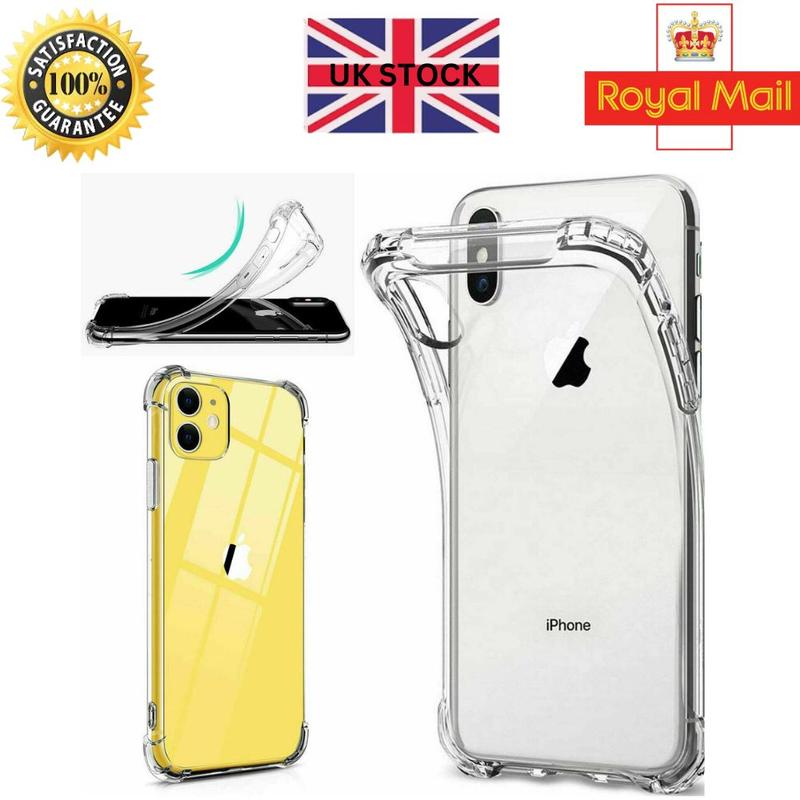 Case For Apple iPhone SE 7 8 X XS XR 11 12 Pro Max Bumper Gel Shockproof 2 Cover Waterproof 0