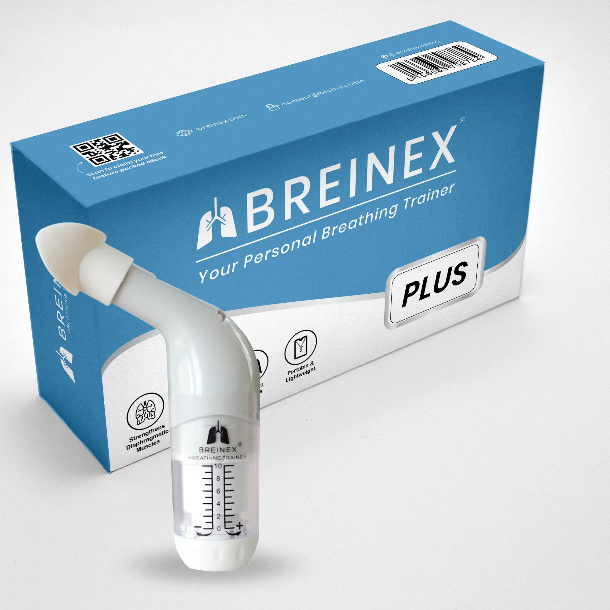 BREINEX Breathing Trainer | Yoga Oxygen BOOSTER