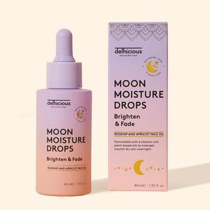 Delhicious Moon Moisture Drops - Face Oil for Hydrating and Smooth Skin