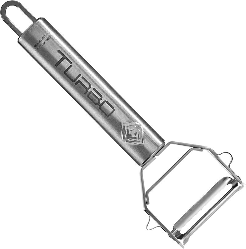 Product Introduction of Stainless Steel Peeler, 3-in-1 Function for Fruits and Vegetables, Pendulum Blade for Left & Right Handed, Multicolor 10