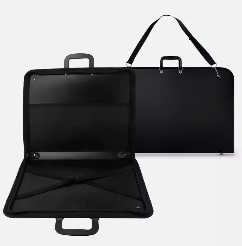 A1 A2 A3 A4 Water Proof Black Portfolio Case Design Art Work Painting Folder Bag 2