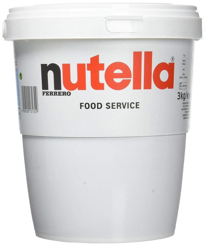 Ferrero Nutella Spread 3kg Catering Pack - 2 Tubs 1