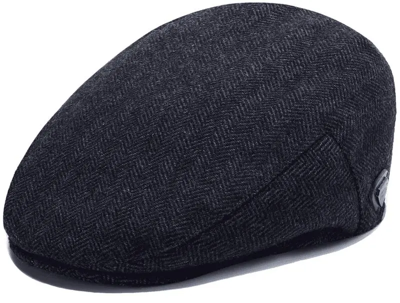 Tesfarz Men's Beret Flat Newsboy Hat Irish Cabbie Gatsby Cap Breathable Driving Hunting Hat 6