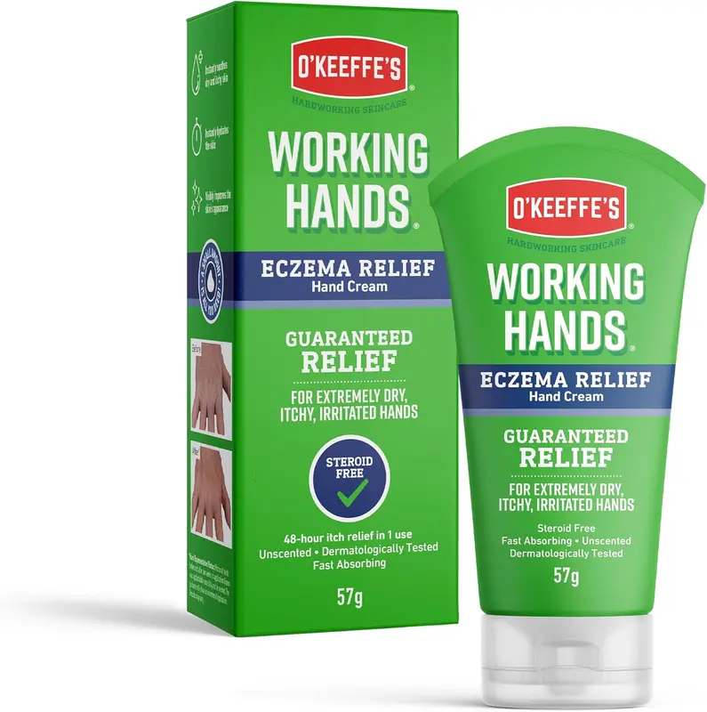 O'Keeffe's Working Hands Hand Cream 193g - Intensive Hydration & Protection for Dry & Cracked Skin - Moisture 1