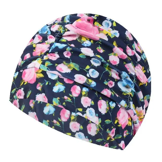 Swimming Cap Chemo Hair loss Beanie Hat Scarf Turban Cancer Swim Cover Headwear 6