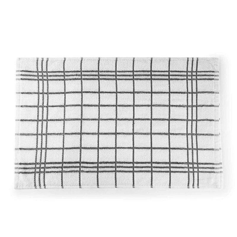 Product Introduction of Big Check Kitchen Towel - Pack of 6 - 100% Cotton - Absorbent & Reusable - Long-Lasting Cleaning Set 10