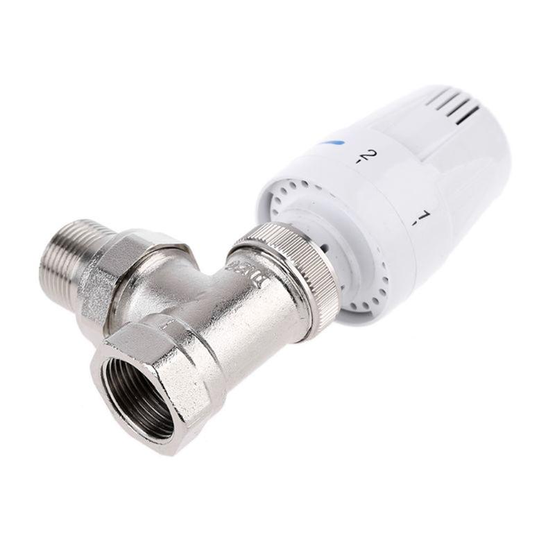 Product Introduction of Automatic Thermostatic Radiator Valve G1/2 G3/4 Angle Valve for Heating 23