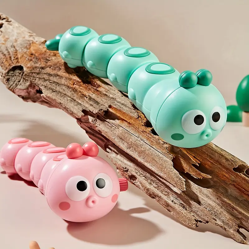 1pc Interactive Caterpillar Sensory Toy, Durable Plastic, Twist Action, Non-Electric, Featherless, Ideal for Birthday, Graduation, Anniversary & Holiday Gifts - Suitable for New Year, Christmas, Graduation Season 0