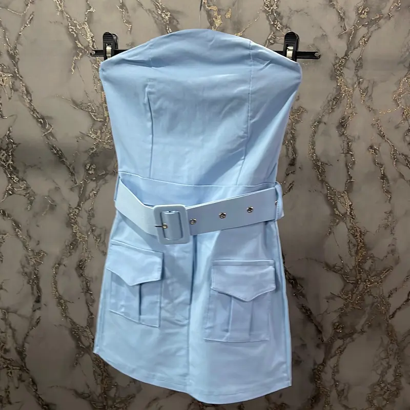 Belted Cargo Skort Dress 6