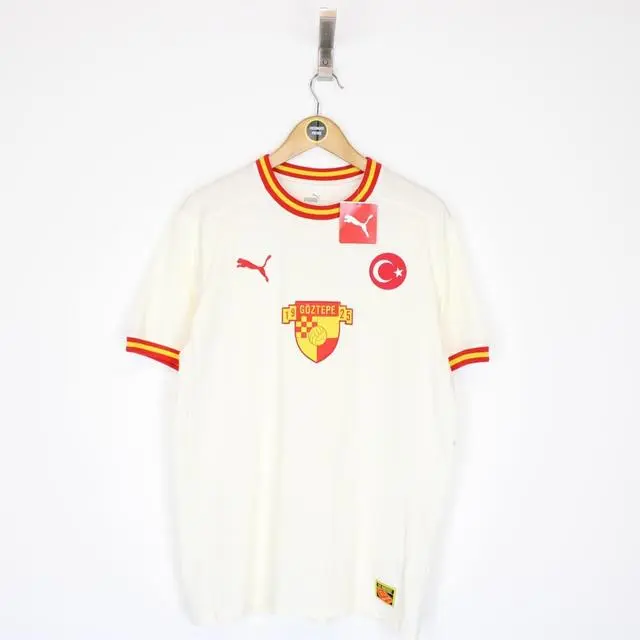Puma GÃ¶ztepe 2020 Special Edition GÃ¼rsel Aksel Stadium Football Shirt Medium