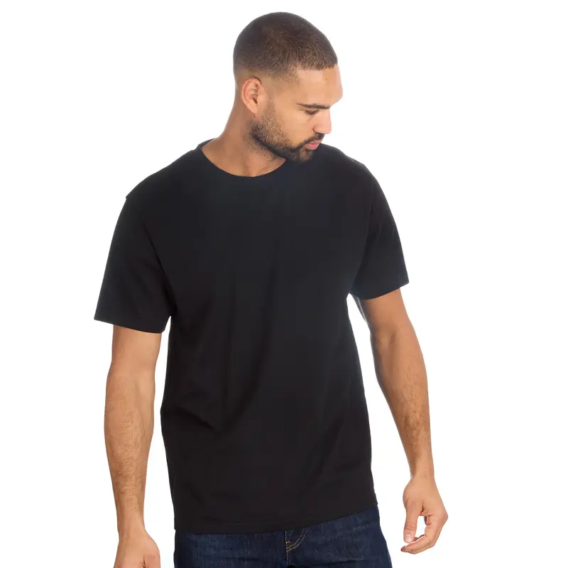 5 Pack Mens Plain T-shirt Short Sleeved Crew Neck 100% Cotton Tee Multibuy Casual Basic T Everyday Wear S-XXL Comfy Menswear Classic Soft Gym Top 1