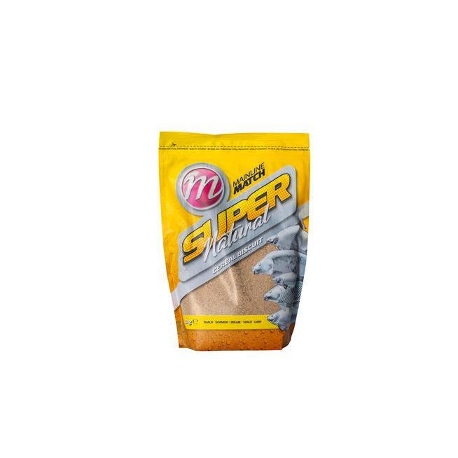 MAINLINE MATCH SUPER NATURAL GROUNDBAIT - CEREAL BISCUIT 0