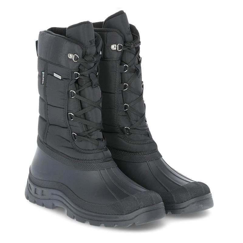 TrespassStraiton II Mens Waterproof Snow Boots Longer Length Insulated Shoes 6