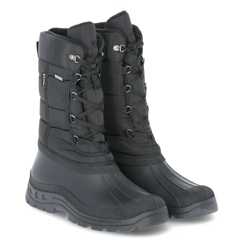 TrespassStraiton II Mens Waterproof Snow Boots Longer Length Insulated Shoes 6