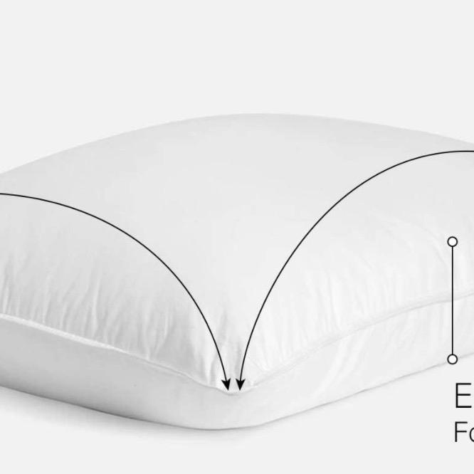 Adam Home Soft Support Hotel Quality Pillows Pack of 1 Cotton Breatherble Ultra Plush UK hollow fibre 2