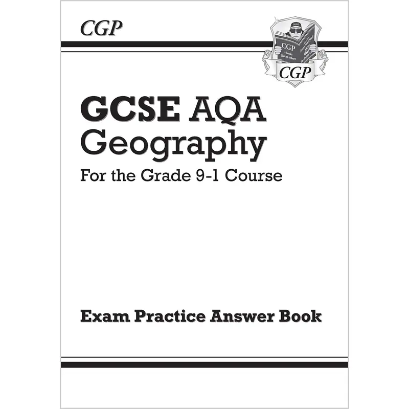 AQA GCSE 9-1 Geography Revision & Test Practise Bundle for KS4 textbooks kids workbooks 7
