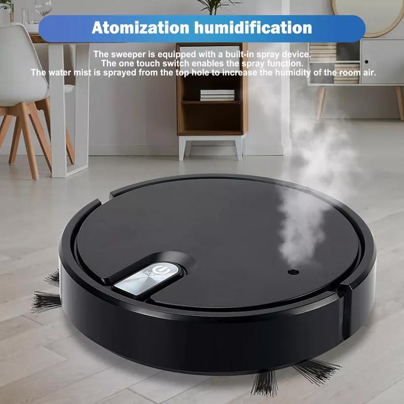 Smart Robot Vacuum Cleaner Automatic Sweeper Floor Carpet Clean Rechargeable UK 1