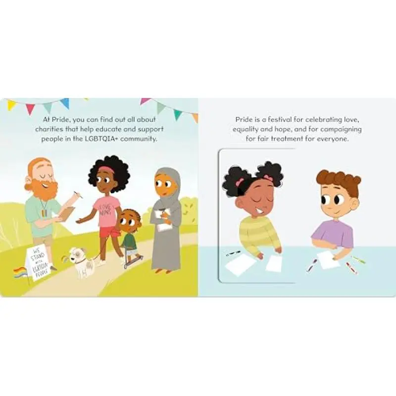 First Festivals: Pride:Teaches children about diversity, inclusion, and acceptance through the lens of Pride celebrations. 3