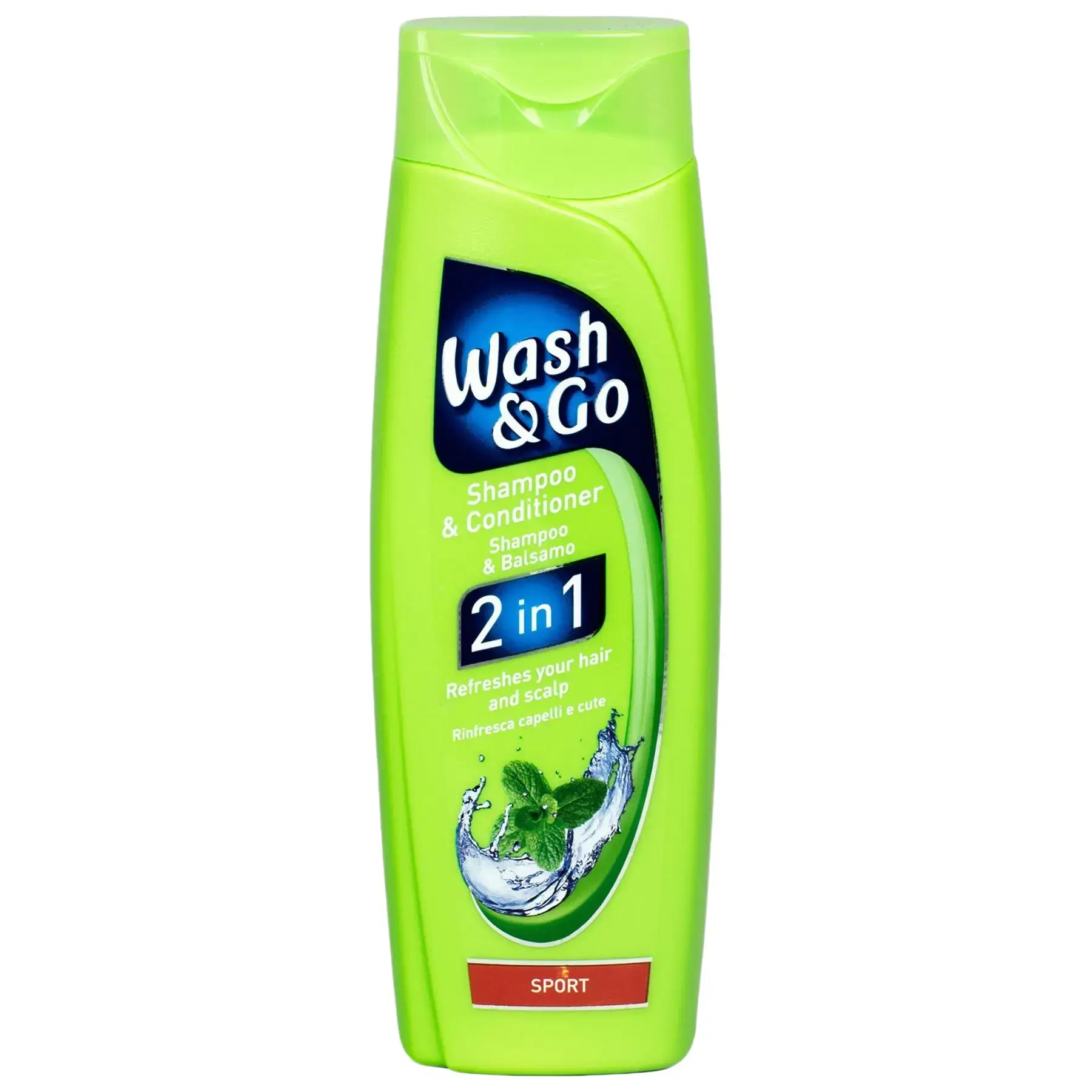 Wash & Go 2in1 Shampoo & Conditioner Sport