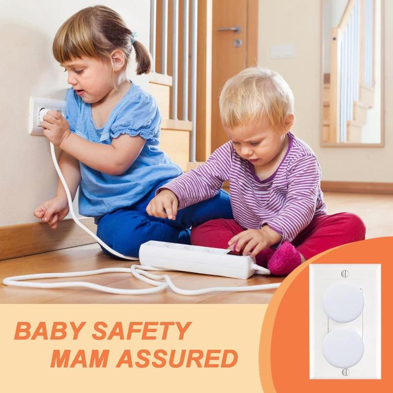 10 Pack Plug Socket Covers UK, Child Baby Plug Socket Covers for Sockets UK 5