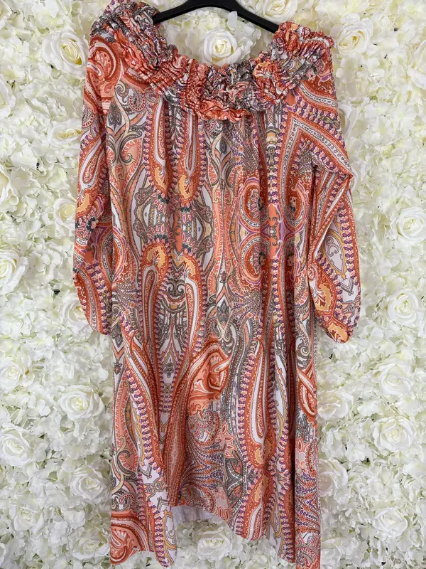 JB MILLY Ruffle Dress 16 to 24 Plus Size Curve 2