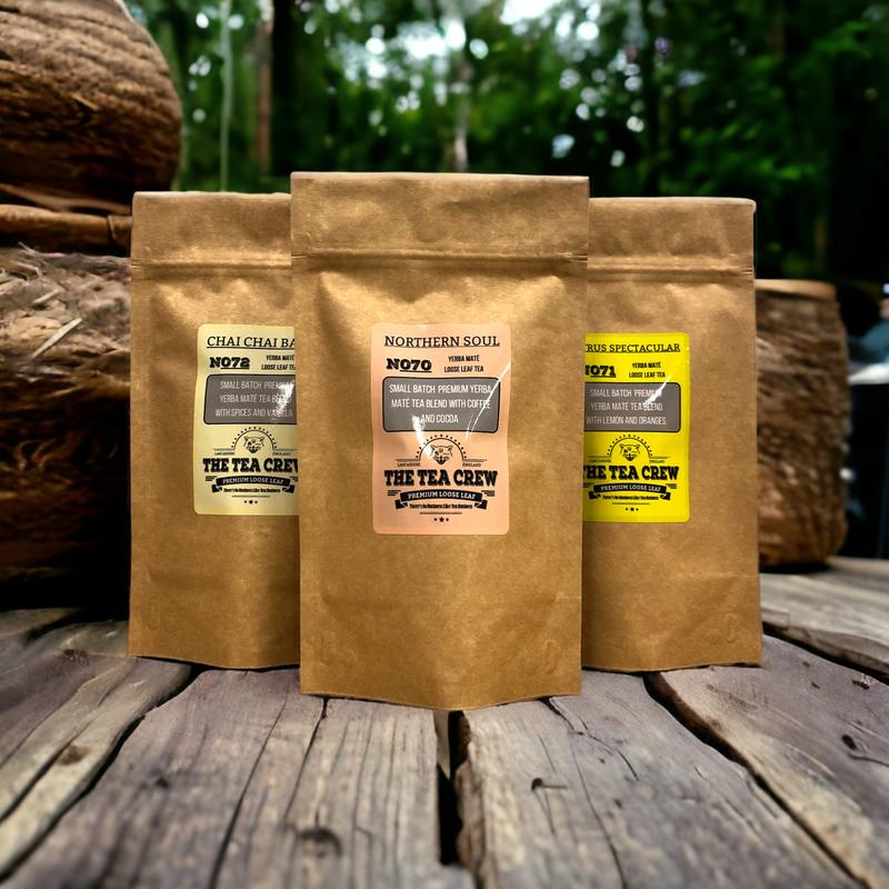 Yerba Mate Vanilla Chai Loose Mate Tea Blend - with Rich Spices and Creamy Goodness! FREE Tea Sample With Every Order! Beverage Natural Sweet 3