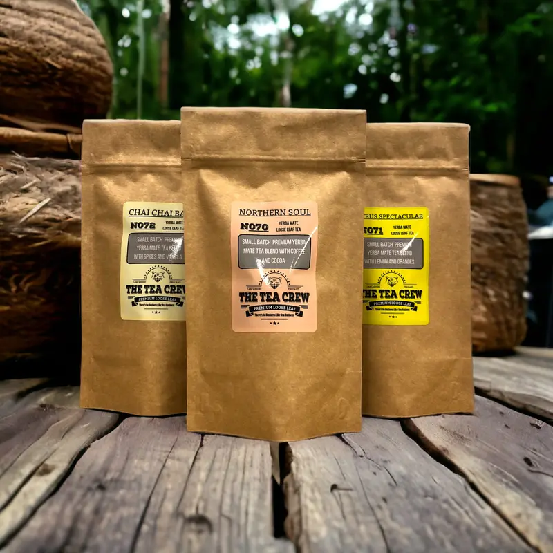 Yerba Mate Vanilla Chai Loose Mate Tea Blend - with Rich Spices and Creamy Goodness! FREE Tea Sample With Every Order! Beverage Natural Sweet 3