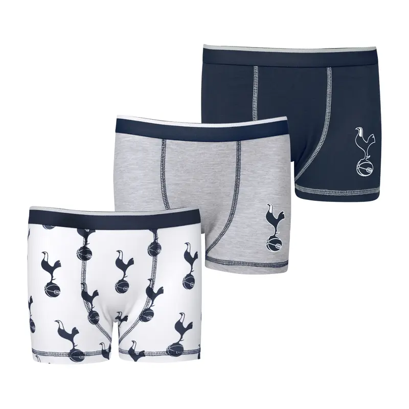 Tottenham Hotspur F.C. Boys Boxer Shorts | Boys Boxer Shorts Pack of 3 | Tottenham Gifts For Boys | Multipack Underwear For Boys 0