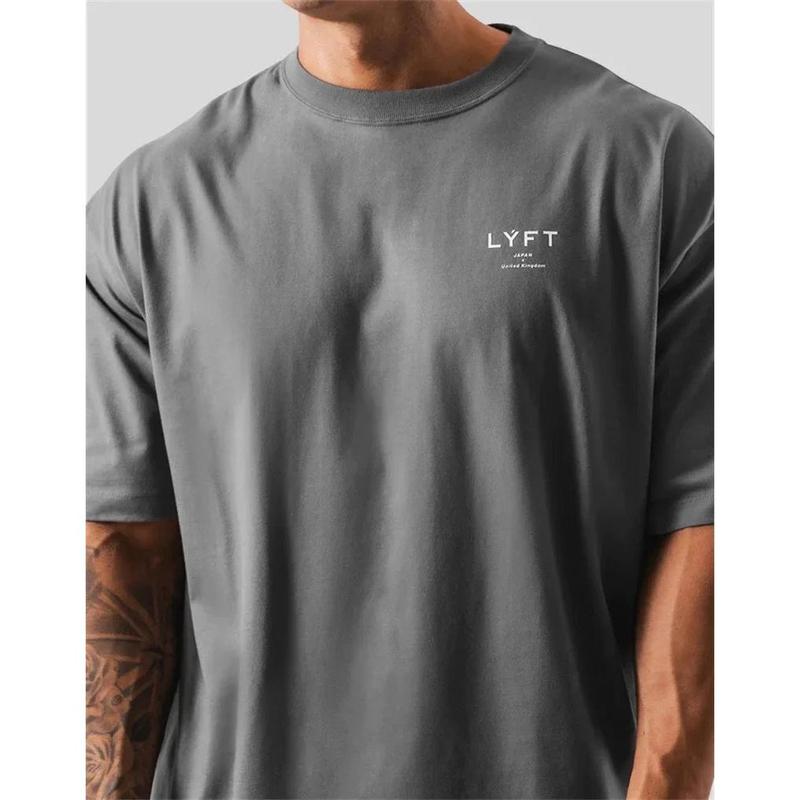 ONE POINT LYFT Loose Cotton Oversized T-Shirt 6